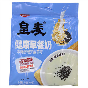 木糖醇黑芝麻燕麦早餐奶