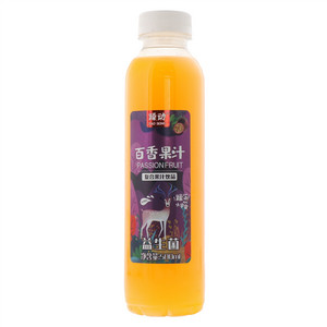 躁动百香果汁复合果汁饮品