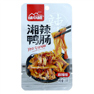 味中湘麻辣味湘辣鸭肠
