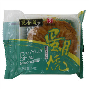 双合成 蛋月烧糖醇苦荞月饼