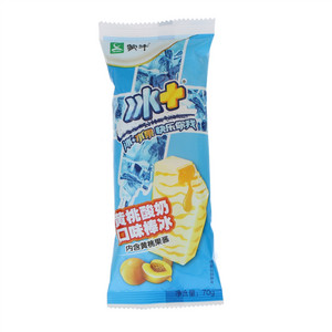 蒙牛冰＋黄桃酸奶口味棒冰
