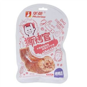 华英撕烤官香辣味烤鸭脖