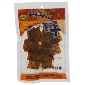 山里人麻辣味豆腐干