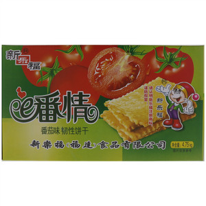 新乐福e番情番茄味饼干