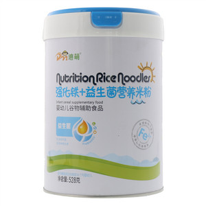 迪萌欣臣强化铁+益生菌营养米粉