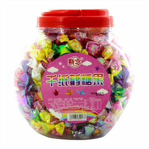 斯念千纸鹤糖果