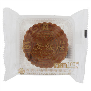 西安飯莊广式红豆沙月饼