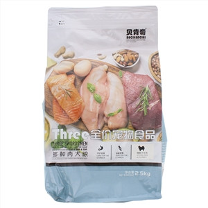 贝肯奇博美犬专用多种肉犬粮
