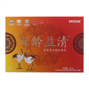 百龄益清美藤果油凝胶糖果
