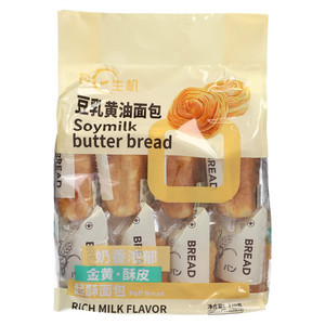 每日生机豆乳黄油面包