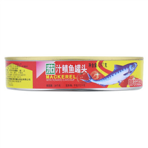 粤花茄汁鲭鱼罐头