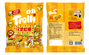 Trolli口力汉堡袋装橡皮糖108克12件