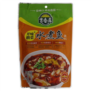 吉香居开味酸菜+水煮鱼酸菜类调料火锅调料