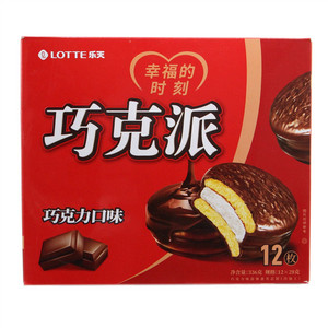LOTTE乐天巧克派巧克力口味