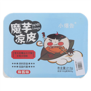 小爆告麻酱味魔芋凉皮