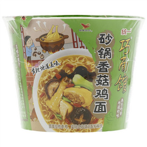 统一巧面馆砂锅香菇鸡面