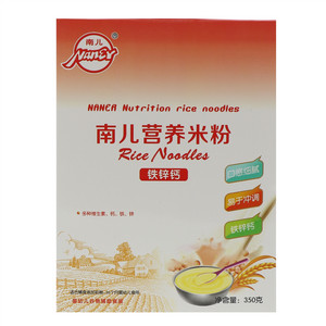 南儿铁锌钙营养米粉