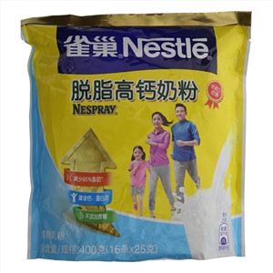 Nestle雀巢脱脂高钙奶粉