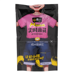 豪一糯米脆麻花-豪情香辣味（含油型膨化食品）