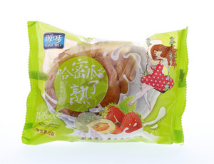 源味 水果夹心面包 90克