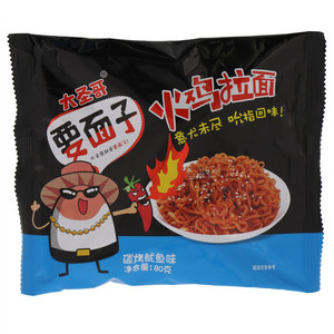 极度大圣哥碳烤鱿鱼味火鸡拉面
