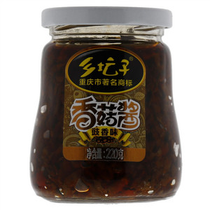 乡坛子豉香味香菇酱