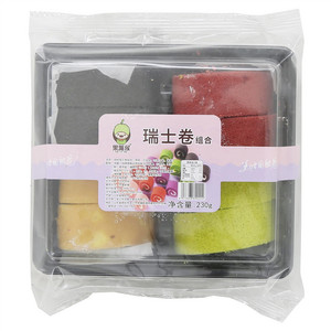 果派侯缤纷瑞士卷组合