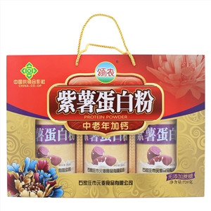 颂农中老年加钙紫薯蛋白粉