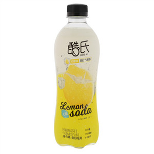 酷氏Lemon soda柠檬味苏打气泡水
