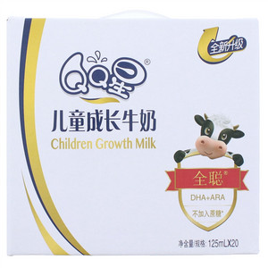 伊利QQ星全聪儿童成长牛奶