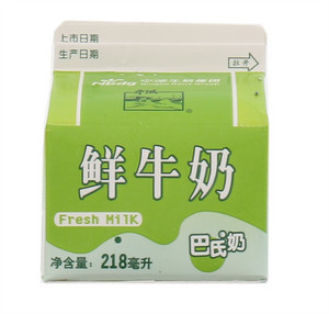 宁波鲜牛奶218毫升