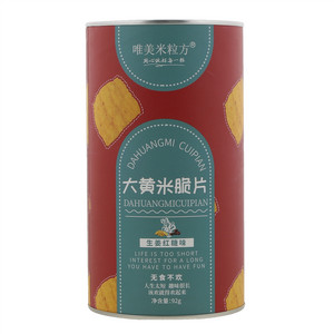 唯美米粒方生姜红糖味大黄米脆片
