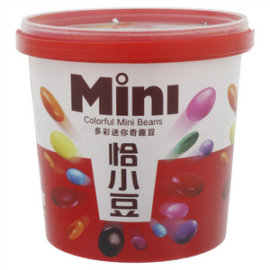 邂逅牛奶巧克力味恰小豆多彩迷你奇趣豆