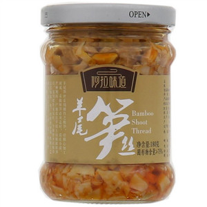 阿拉味道羊尾笋丝