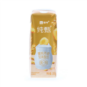 蒙牛纯甄黄桃燕麦风味酸奶