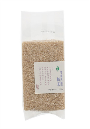十月流金生态糙米500g