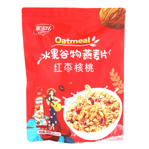 水果谷物燕麦片（红枣核桃）
