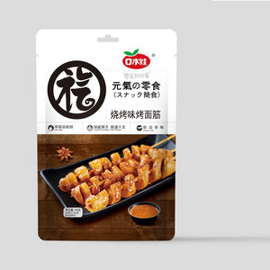 口水娃元气零食108克面筋烧烤味