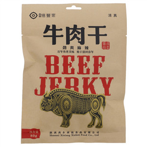 西镇忆丰斋清真劲爽麻辣牛肉干（酱卤肉类）