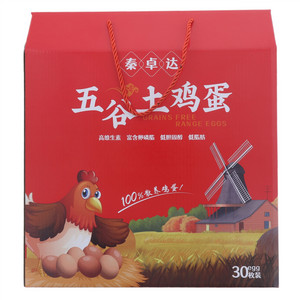 秦卓达五谷土鸡蛋