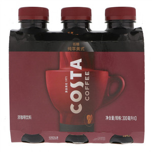 COSTA低糖纯萃美式浓咖啡饮料