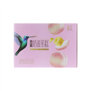 舜丰白桃芝士奶盖蛋糕