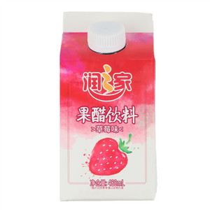 润之家草莓味果醋饮料
