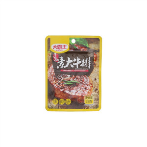 大霸王手撕素大牛排黑鸭味