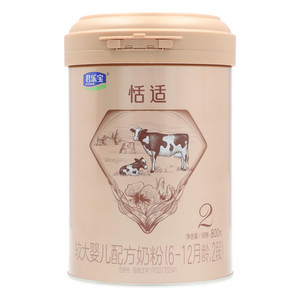 君乐宝恬适较大婴儿配方奶粉（6-12月龄，2段）