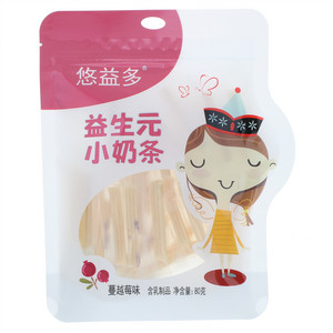 悠益多蔓越莓味益生元小奶条