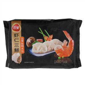 三全私厨水饺超级墨鱼饺