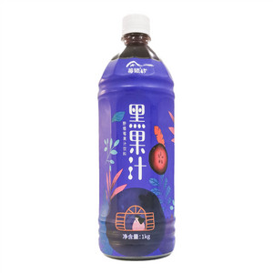 莓领43°野樱莓黑果汁饮料 