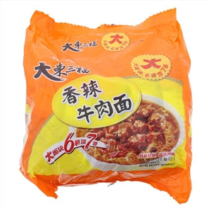 大東三福香辣牛肉面