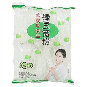 双塔绿豆宽粉400克